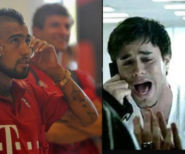 Bullying a Arturo Vidal por destruir tema de Enrique Iglesias