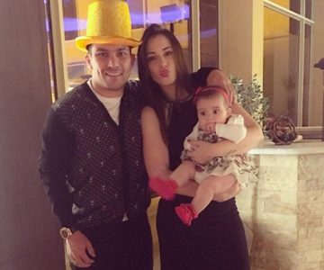 Gary Medel celebra así el cumple de su esposa, la bella Cristina Morales
