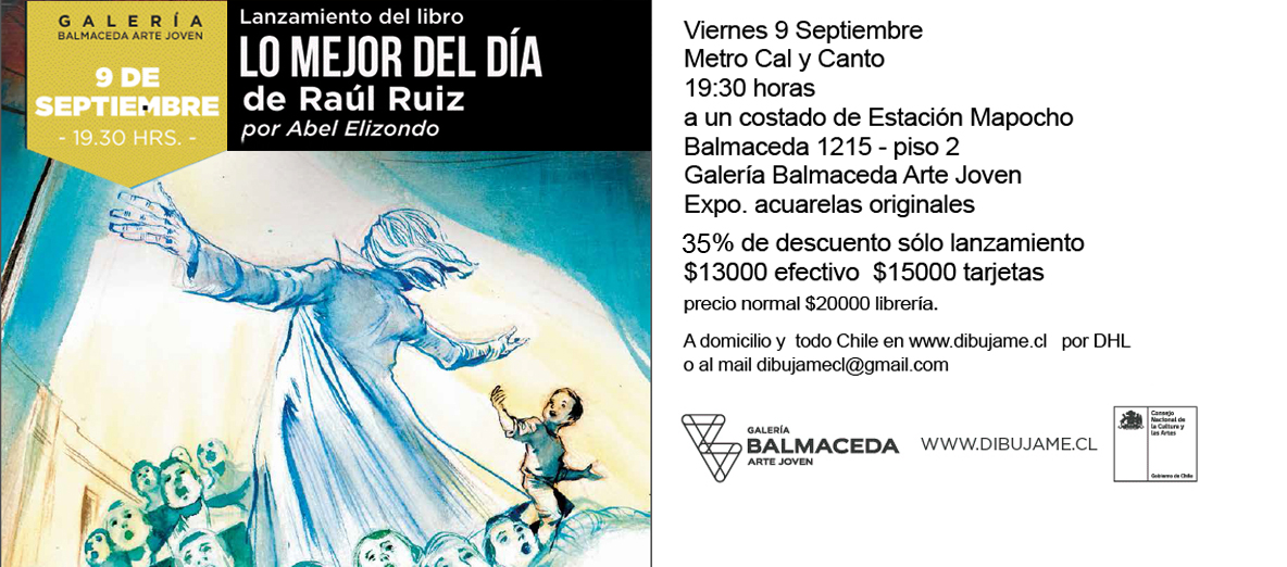 invitacion libro raul ruiz abel elizondo lo mejor del dia 3