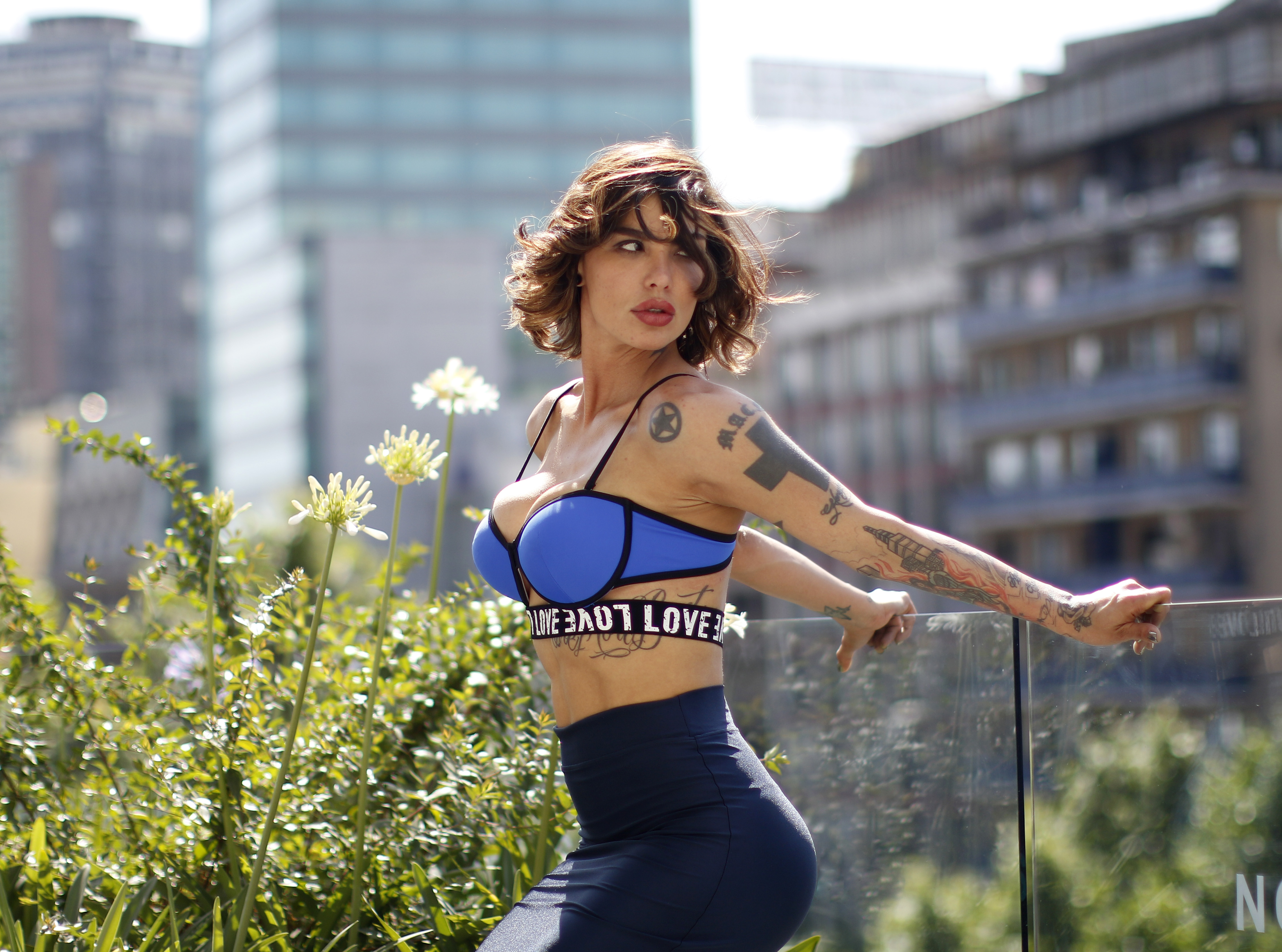 24 de Diciembre  del 2016/SANTIAGO Sesión fotográfica de Angie Jibaja que participara en la Vedetón 2016 de la Teleton  FOTO:MARIO DAVILA/AGENCIAUNO