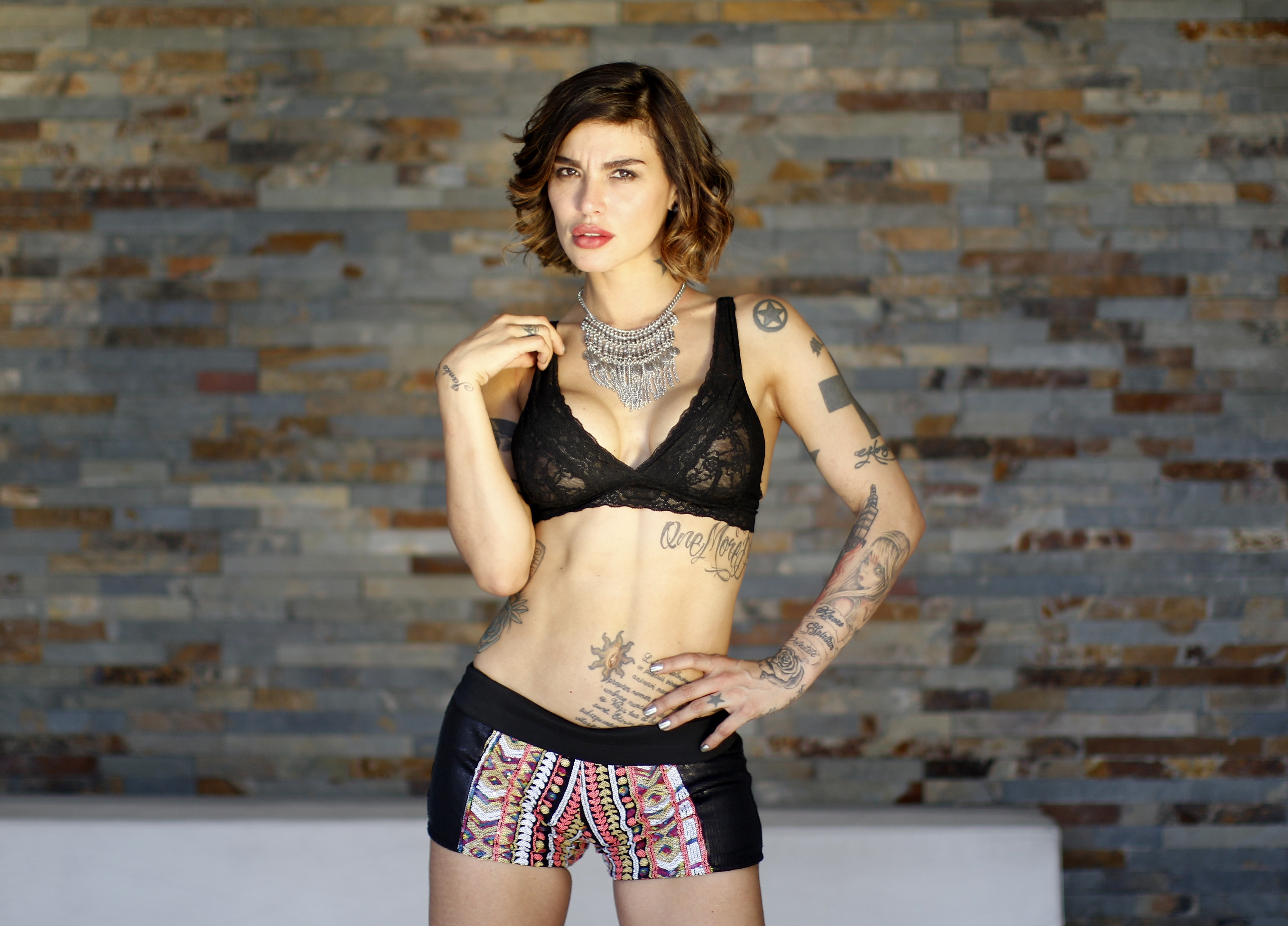 24 de Diciembre  del 2016/SANTIAGO Sesión fotográfica de Angie Jibaja que participara en la Vedetón 2016 de la Teleton  FOTO:MARIO DAVILA/AGENCIAUNO