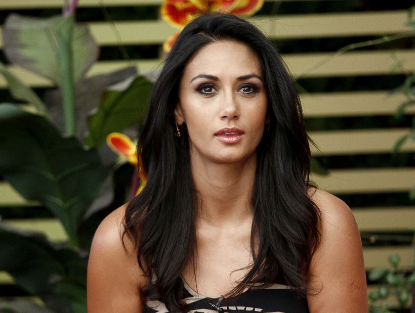 10 de Febrero de 2014 /SANTIAGO La Modelo , Pamela Diaz fue presentada esta mañana en el matinal de mMga Mucho Gusto como la proxima animadora del Festival Viva Dichato 2014. FOTO:DAVID CORTES SEREY/AGENCIAUNO.