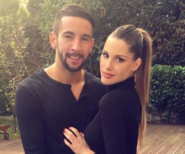 Hasta Brasil llegó Gala Caldirola para apoyar a Mauricio Isla en la semifinal
