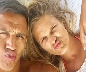 ¡Qué romántico! Alexis Sánchez le dedicó un video a Mayte Rodríguez por su cumpleaños