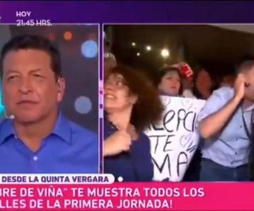 El divertido chascarro protagonizado por notero de “Fiebre de Viña”
