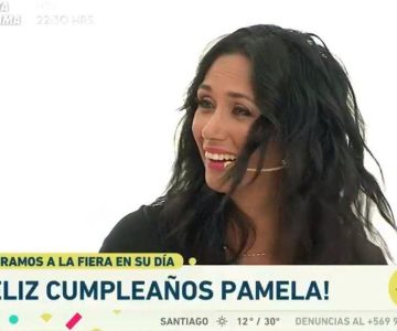 El divertido chascarro de Pamela Díaz en su cumpleaños