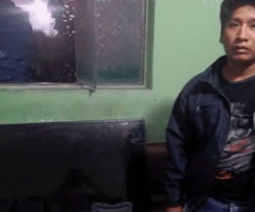 Ladrón se chorea una tele y lo lleva a reparar al taller de su dueño