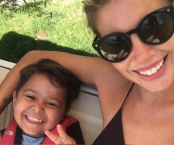 Por Instagram celebró Coté López el nuevo logró de su retoño