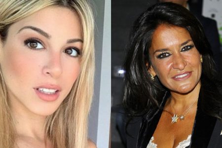 Oriana Marzoli y Aída Nizar