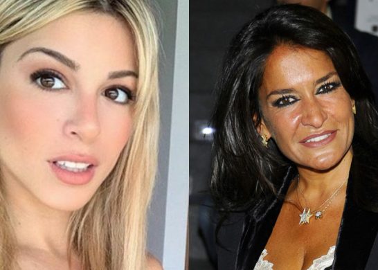 Oriana Marzoli y Aída Nizar