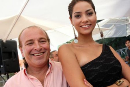 Camila Recabarren y Tatón Púrpura