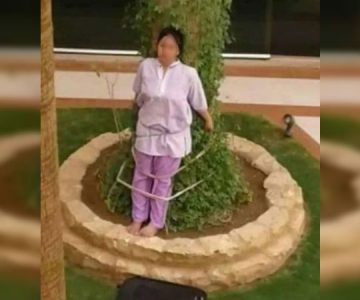 Asesora del hogar fue amarrada a un árbol por descuidar los muebles de la casa