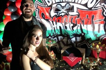 La picarona sesión de fotos de Ignacia Michelson y Sargento Rap — Radio Corazón