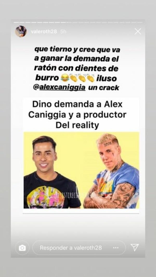 Vale Roth Alex Caniggia