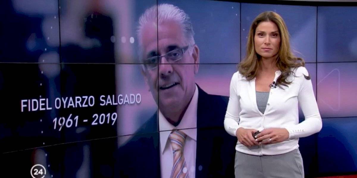 Periodista se quiebra en vivo por muerte de Fidel Oyarzo — Radio Corazón