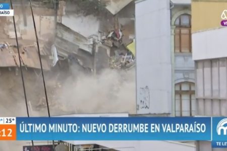 Derrumbe Valparaíso