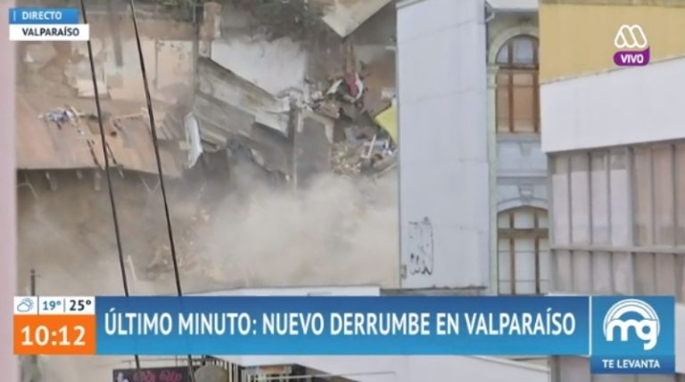 Derrumbe Valparaíso