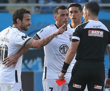 Los ordinarios dichos de Jorge Valdivia contra árbitro antes de ser expulsado de Colo Colo vs O’Higgins