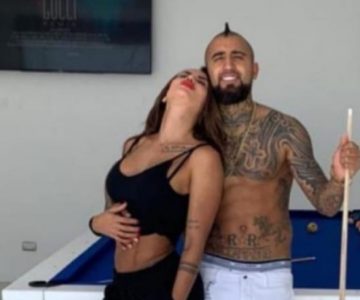 Las románticas fotos que compartió Sonia Isaza junto a Arturo Vidal