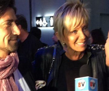 Raquel Argandoña llegó acompañada de su peor es na’ a evento