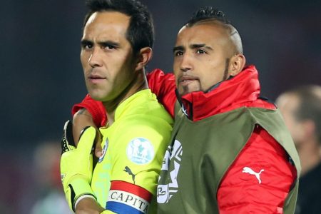 Claudio Bravo Arturo Vidal