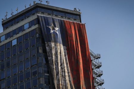 Terremoto bandera Chile