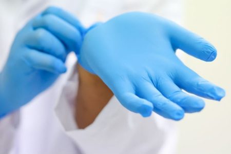 Guantes coronavirus