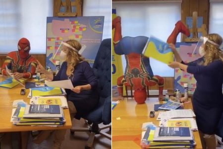 Cathy Barriga Spiderman