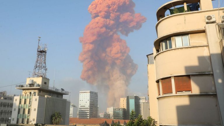 Líbano explosión