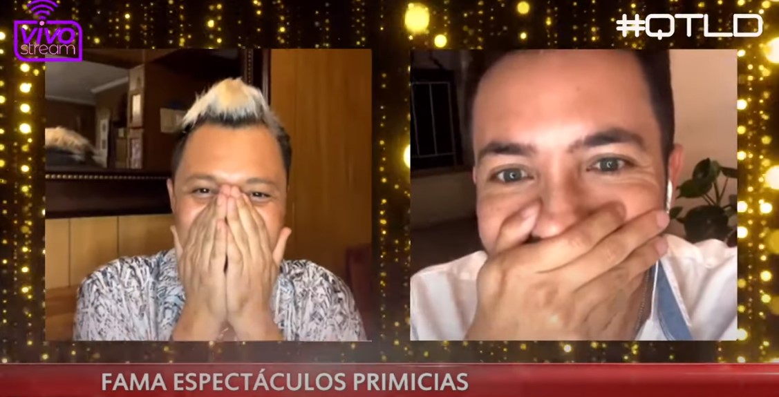 Reacciones de Hugo Valencia y Sergio Rojas. (fuente: La Cuarta)
