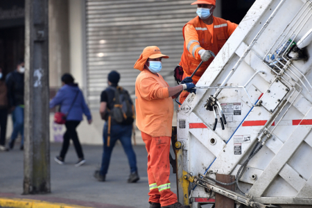 Recolectores De Basura (fuente_ Agencia Uno)