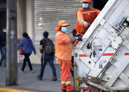 Recolectores De Basura (fuente_ Agencia Uno)