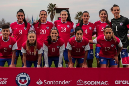 Selección Chilena Femenina (fuente_ @laroja)