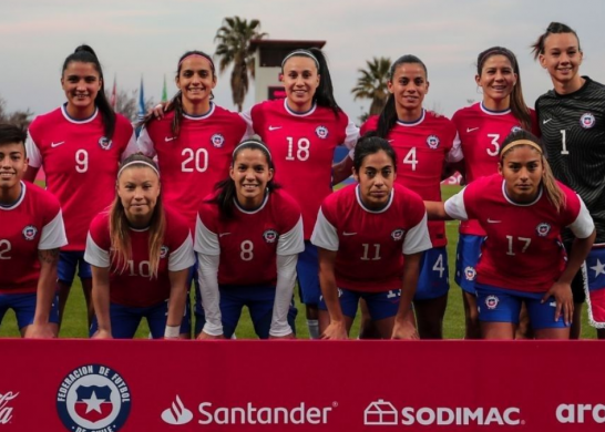Selección Chilena Femenina (fuente_ @laroja)