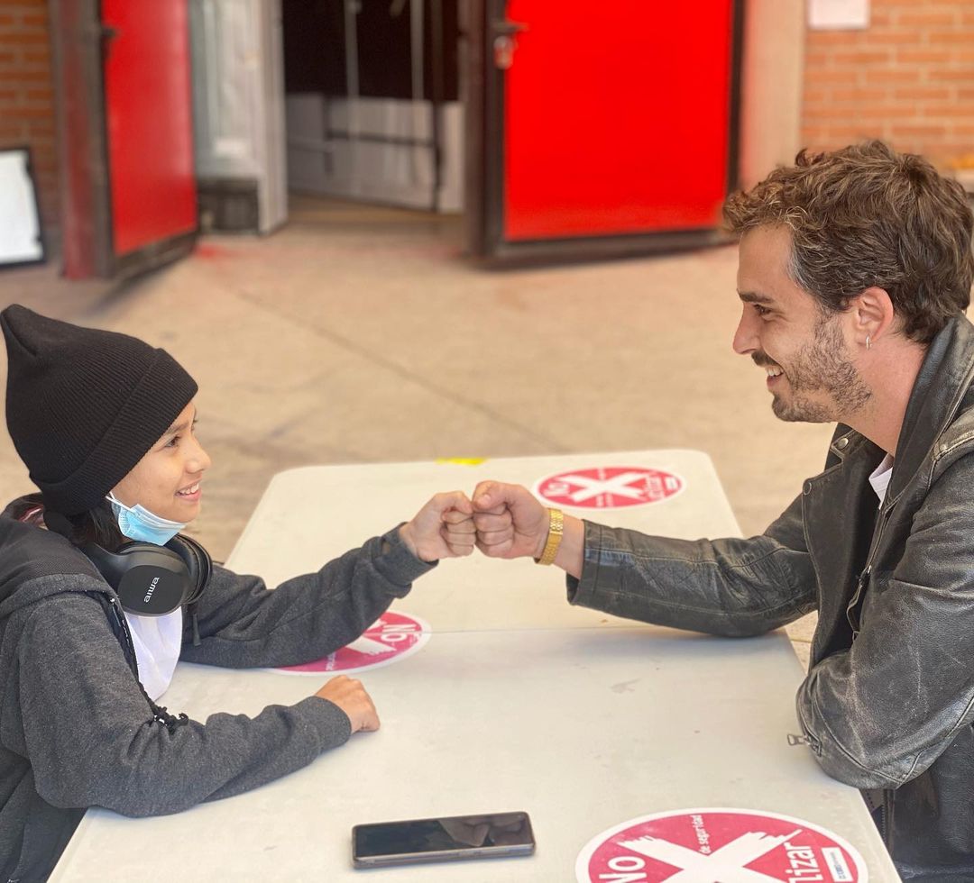 Nicolás Oyarzún y Simón Beltrán. (Fuente: Instagram - @nicoyarzun)