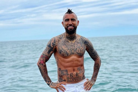 Arturo Vidal (Fuente Instagram)