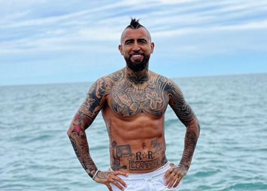 Arturo Vidal (Fuente Instagram)