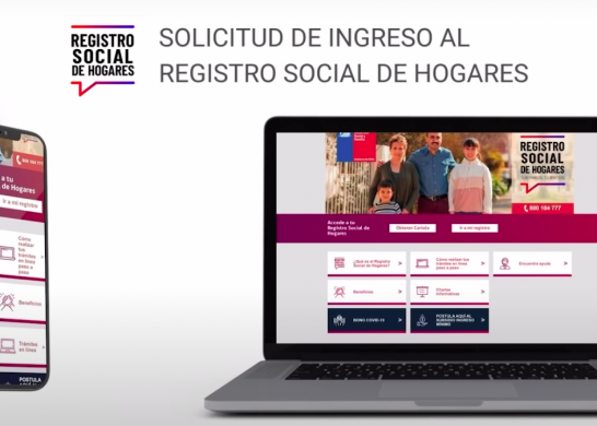 Registro Social De Hogares (Fuente Captura De Pantalla)