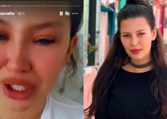 Michelle Carvalho Llorando