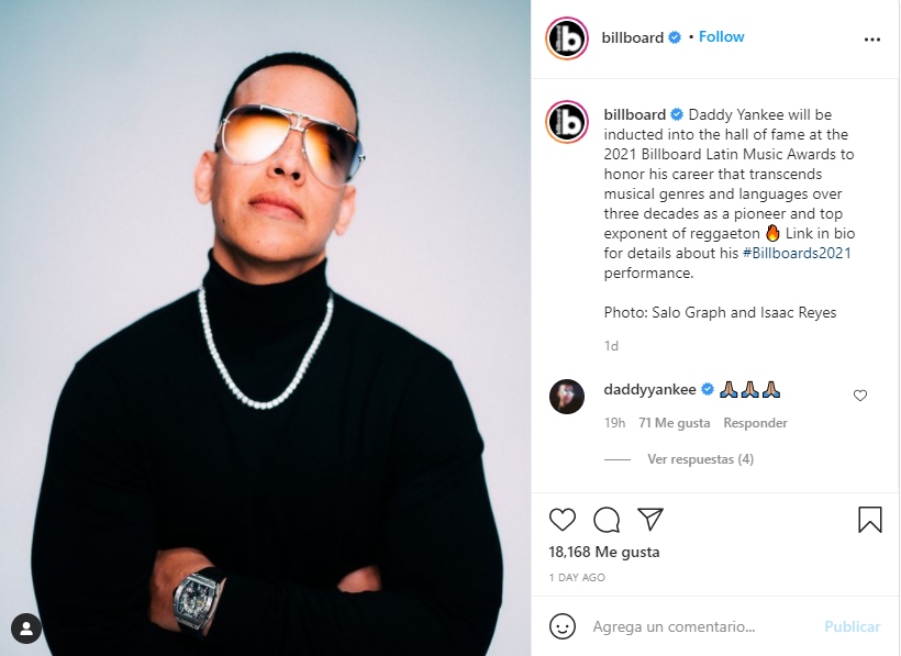 Daddy Yankee Insta