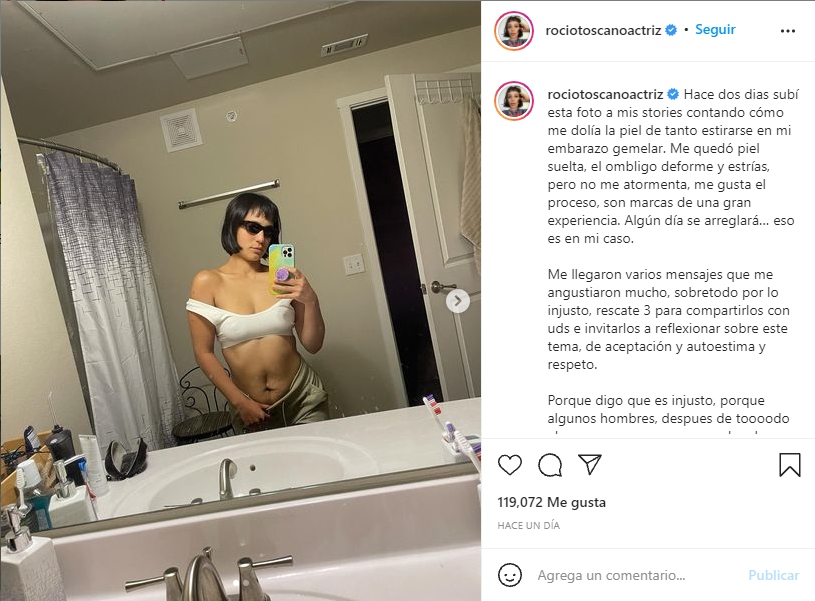 Instagram Rocío Toscano