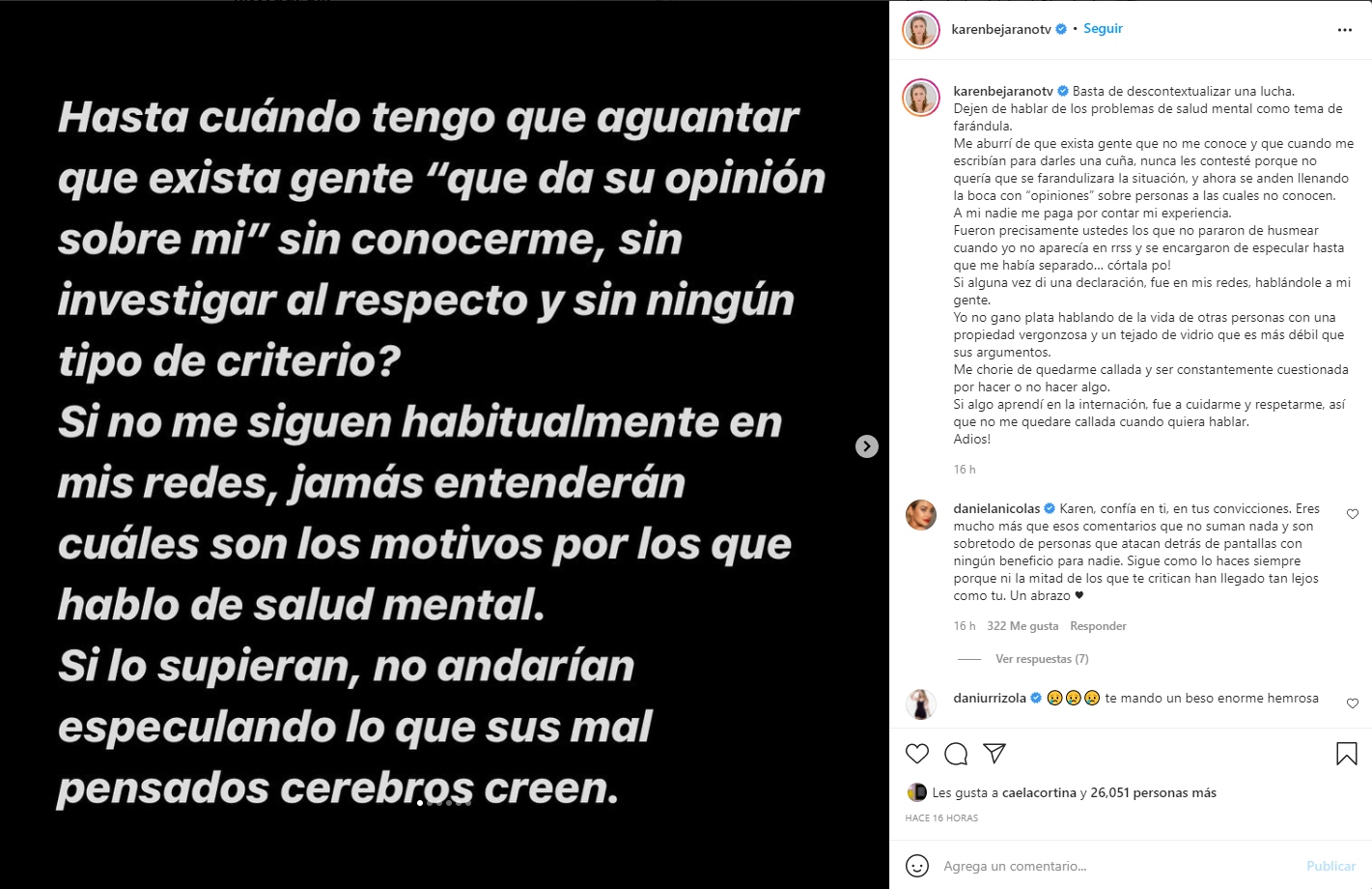 Instagram Karen Bejarano