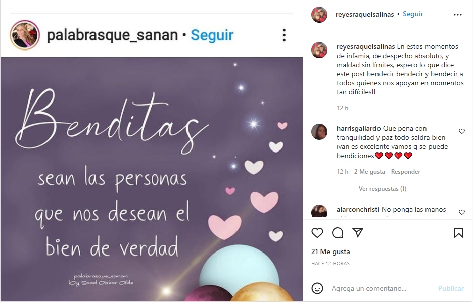 Instragram Raquel Salinas