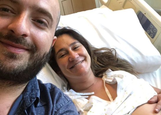 Belén Mora tuvo a su hijo