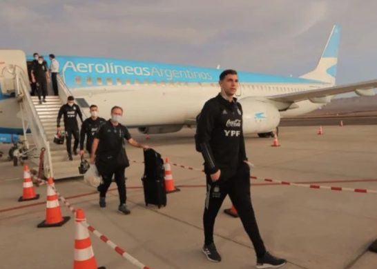 Argentina vs. Chile / periodista argentino