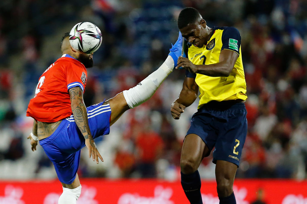 Chile V Ecuador FIFA World Cup Qatar 2022 Qualifier