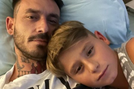 Mauricio Pinilla Y Su Hijo