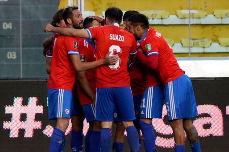 Formación Chile Vs Brasil