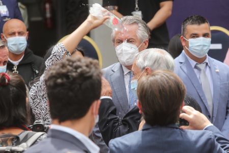 Piñera La Moneda Agua