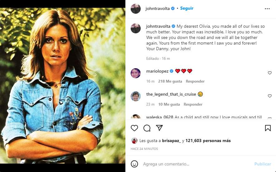 Instagram John Travolta